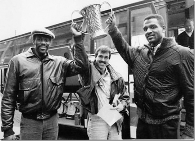 Coppa campioni 1986/87: McAdoo, D'Antoni, Barlow